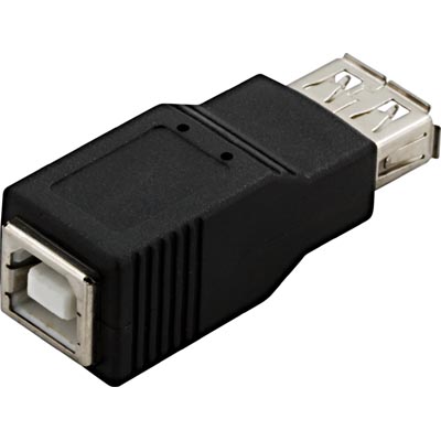 Deltaco USB 2.0 Adapteri A naaras - B naaras